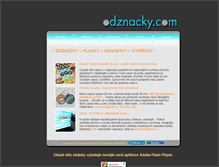 Tablet Screenshot of odznacky.com